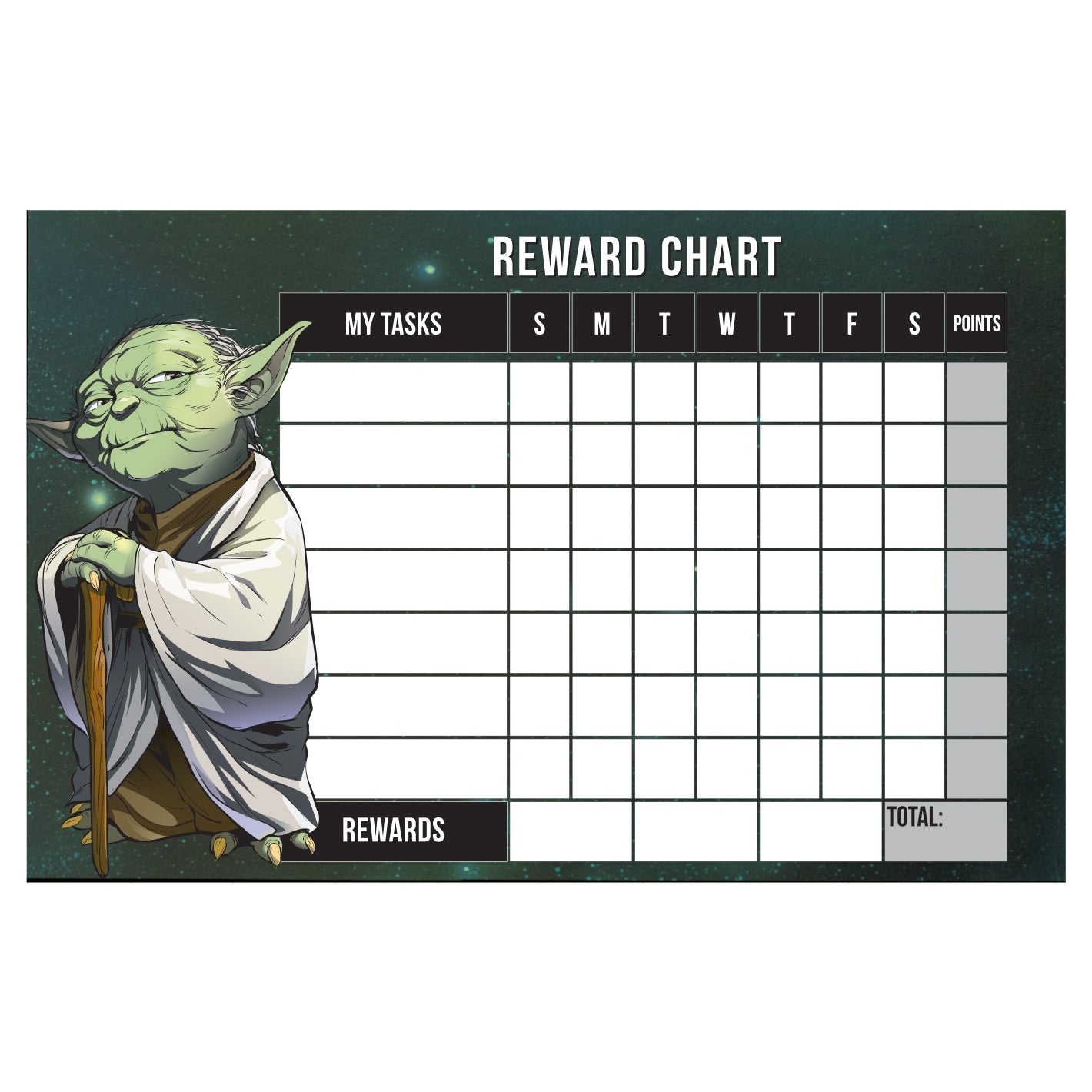 Sticker Star Wars Yoda 14721h