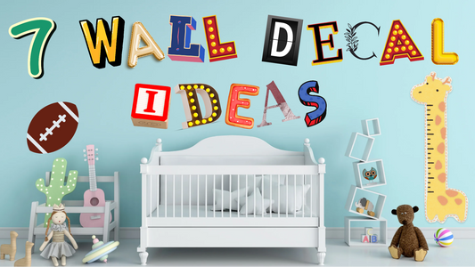 Wall Decal Ideas For a Boy's Nursery