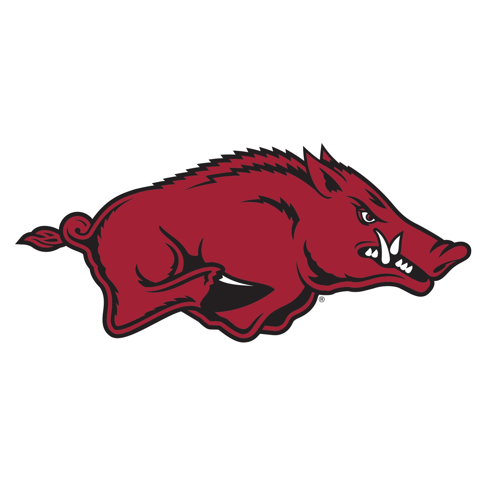 Arkansas Razorbacks Logo - Big Head - Official NCAA - Foam Core Cutout ...