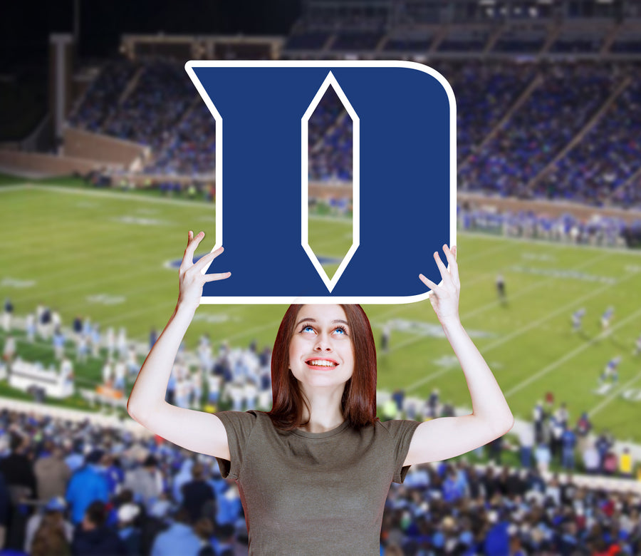 Duke Blue Devils Logo - Big Head - Official NCAA - Foam Core Cutout