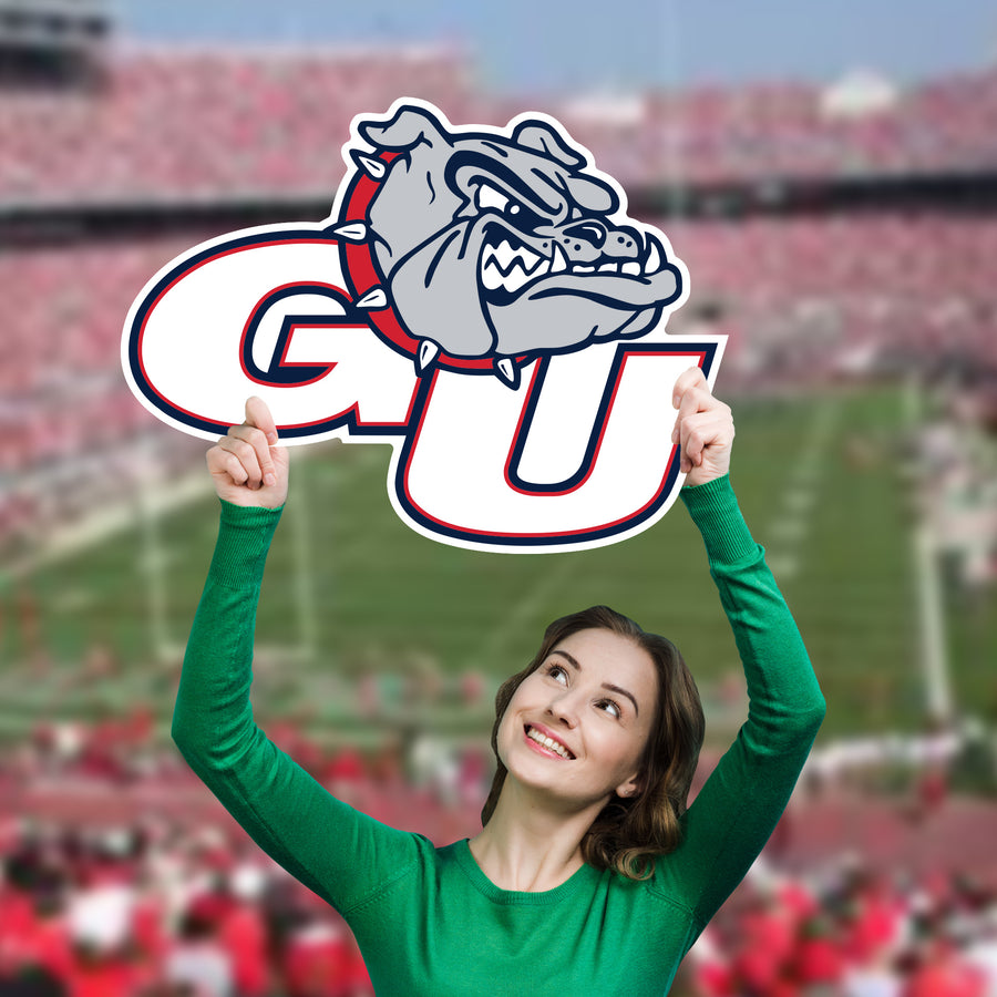 Gonzaga Bulldogs Logo - Big Head - Official NCAA - Foam Core Cutout