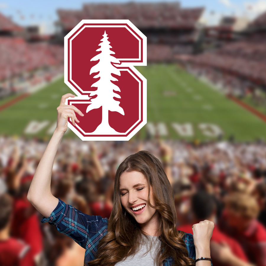 Stanford Cardinal Logo - Big Head - Official NCAA - Foam Core Cutout