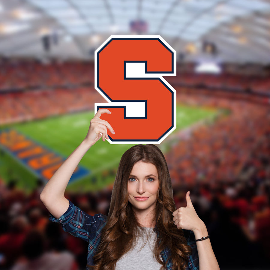 Syracuse Orange Logo - Big Head - Official NCAA - Foam Core Cutout
