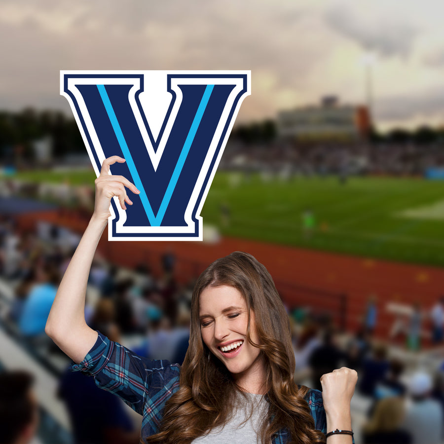 Villanova Wildcats Logo - Big Head - Official NCAA - Foam Core Cutout