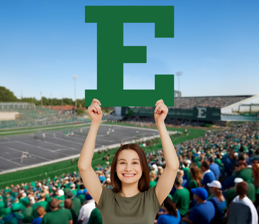 Eastern Michigan Eagles Logo - Big Head - Official NCAA - Foam Core Cutout