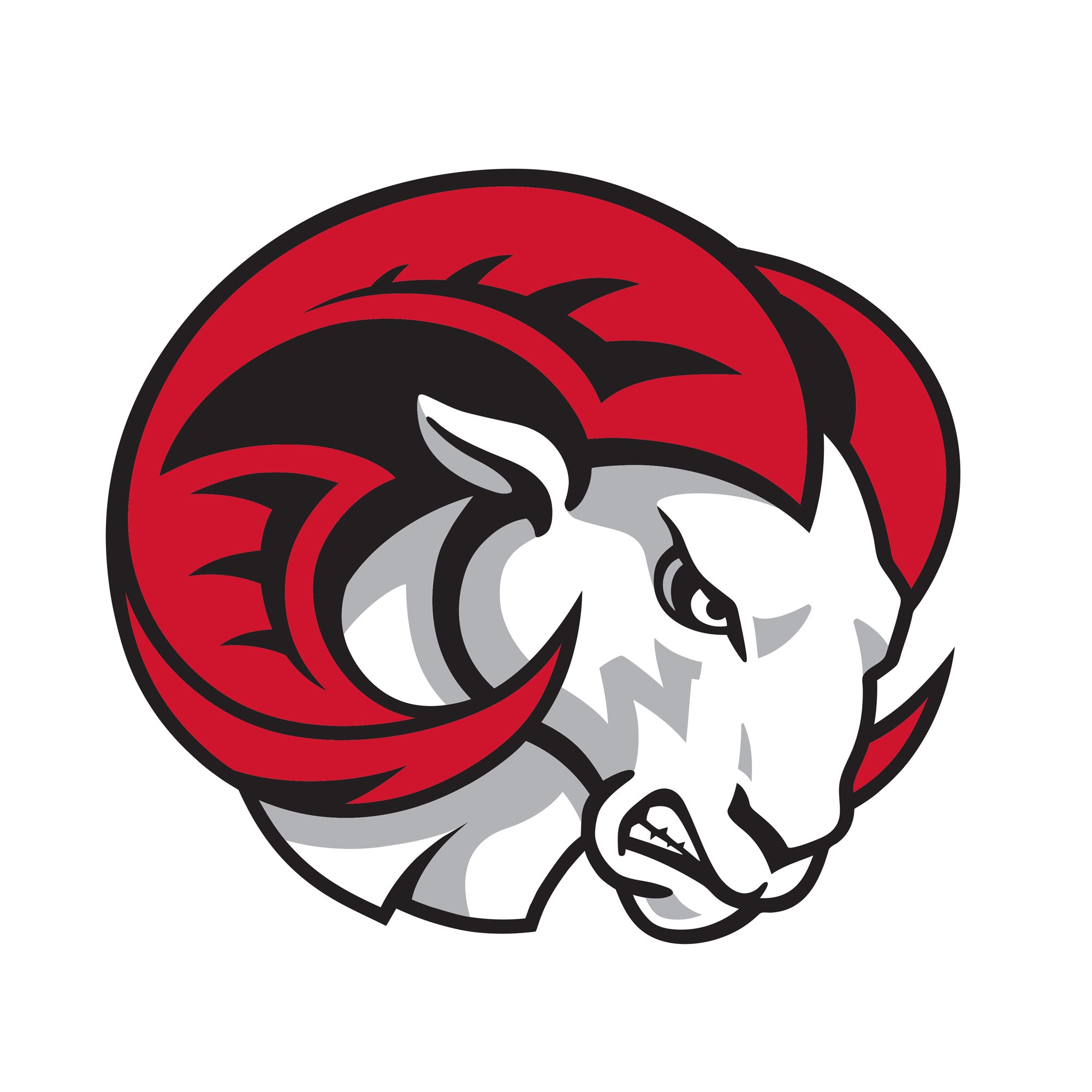 Winston-Salem State Rams Logo - Big Head - Official NCAA - Foam Core C ...