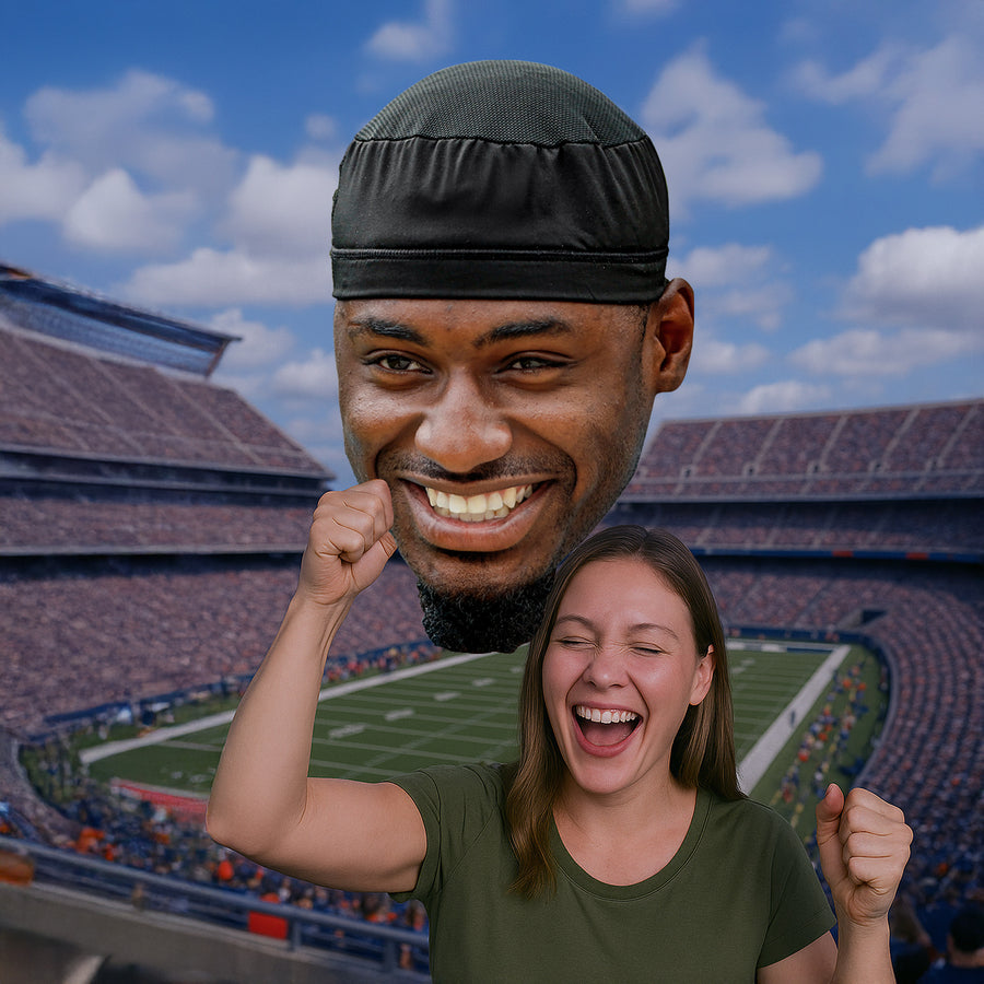 Xavier Legette - Big Head - Official NFLPA - Carolina Panthers - Foam Core Cutout