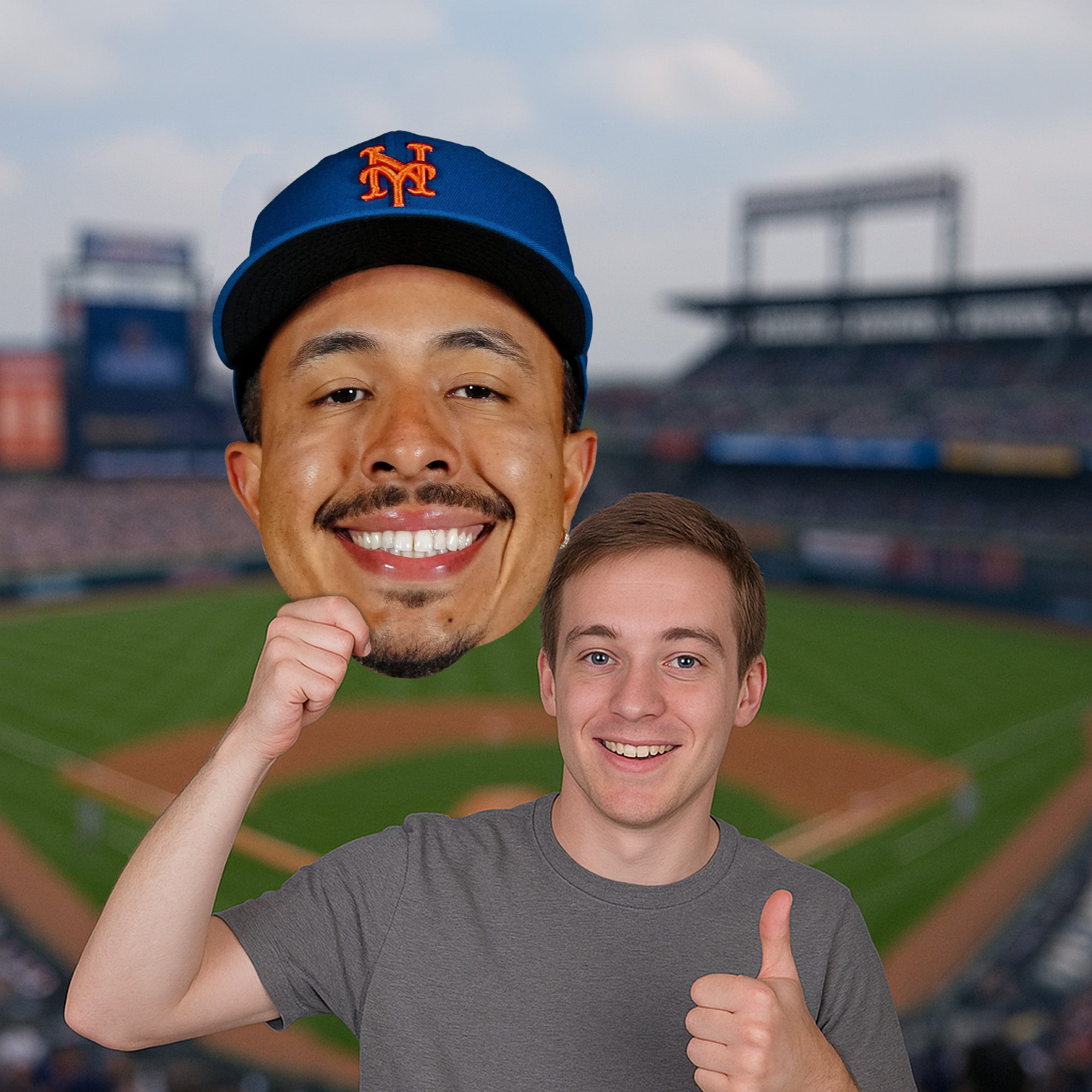 Mlb Head Mark Vientos - Big Head - Official MLB - New York Mets - Foam Core Cut ...