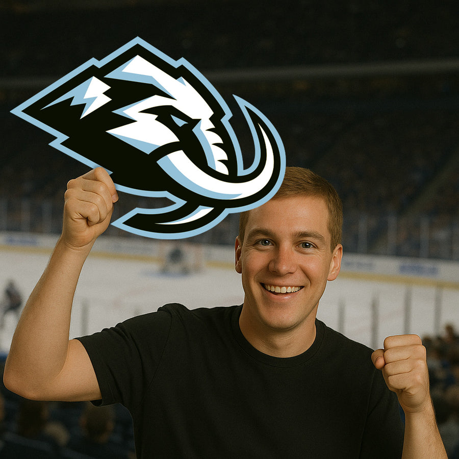 Utah Mammoth - Big Head - Official NHL - Foam Core Cutout