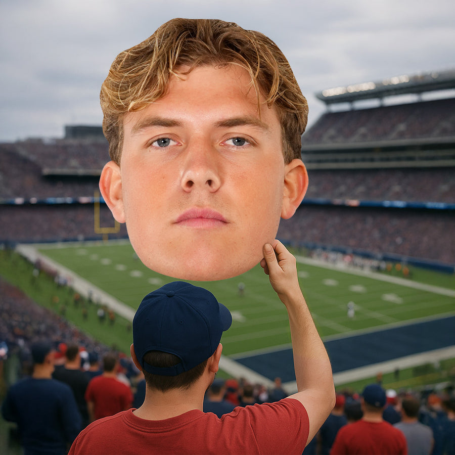 Jaxson Dart - Big Head - Official NFLPA - New York Giants - Foam Core Cutout