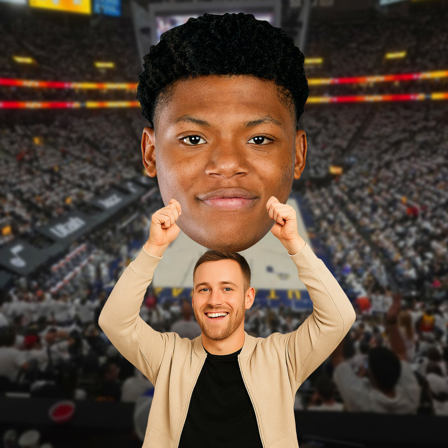 Ace Bailey - Big Head - Official NBPA - Utah Jazz - Foam Core Cutout