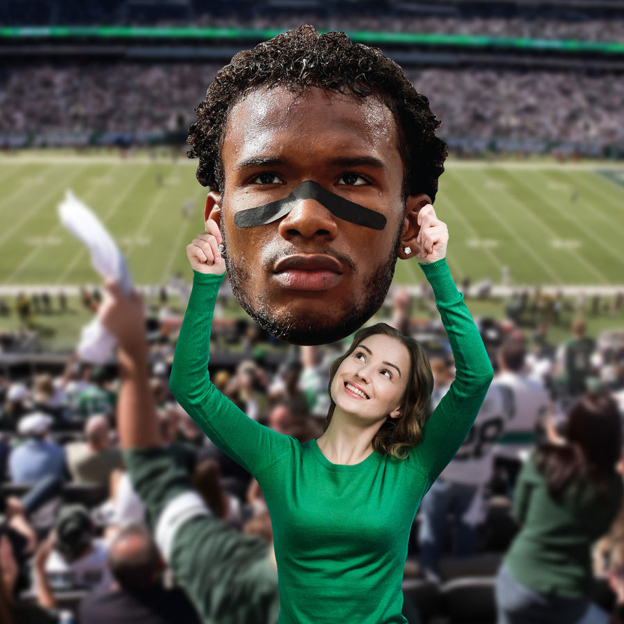 Garrett Wilson - Big Head - Official NFLPA - New York Jets - Foam Core Cutout