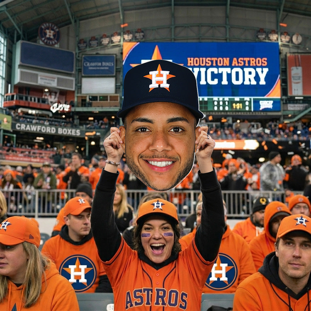 Jeremy Peña - Big Head - Official MLB - Houston Astros - Foam Core Cut ...