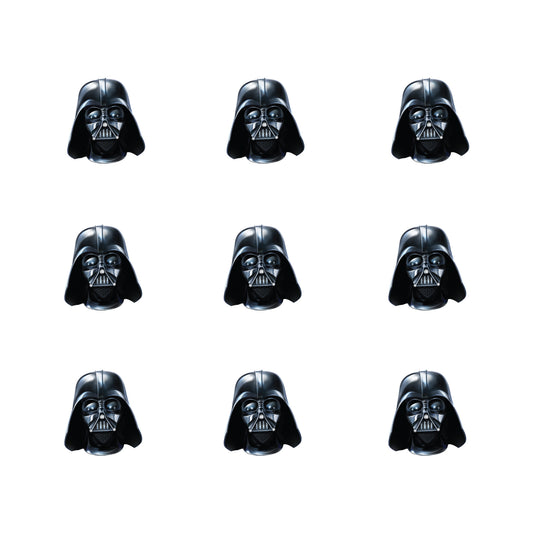 Sheet of 9 - Darth Vader Mini Cardstock Cutout - Officially Licensed Star Wars Big Head