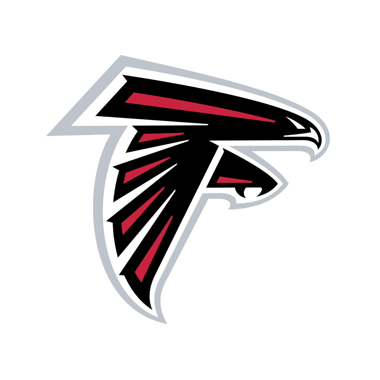 Atlanta Falcons - 5 Logo Minis (Mixed Sizes) - Official NFL - Reusable ...