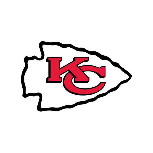 Sheet of 5 -Kansas City Chiefs:   Logo Minis        - Officially Licensed NFL Removable Wall   Adhesive Decal