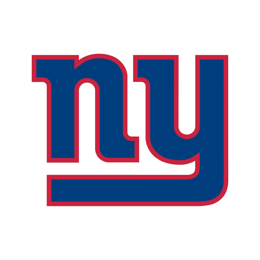 Sheet of 5 -New York Giants:   Logo Minis        - Officially Licensed NFL Removable Wall   Adhesive Decal