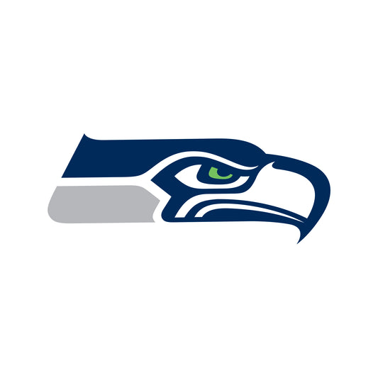 Sheet of 5 -Seattle Seahawks:   Logo Minis        - Officially Licensed NFL Removable Wall   Adhesive Decal