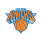 Sheet of 5 -New York Knicks:   Logos Mini        - Officially Licensed NBA Removable Wall   Adhesive Decal