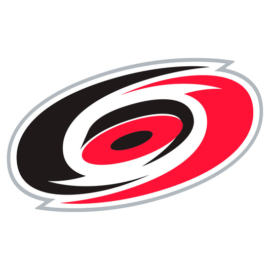 Sheet of 5 -Carolina Hurricanes:   Logo Minis        - Officially Licensed NHL Removable    Adhesive Decal