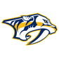 Sheet of 5 -Nashville Predators:   Logo Minis        - Officially Licensed NHL Removable    Adhesive Decal
