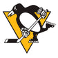 Sheet of 5 -Pittsburgh Penguins:   Logo Minis        - Officially Licensed NHL Removable    Adhesive Decal