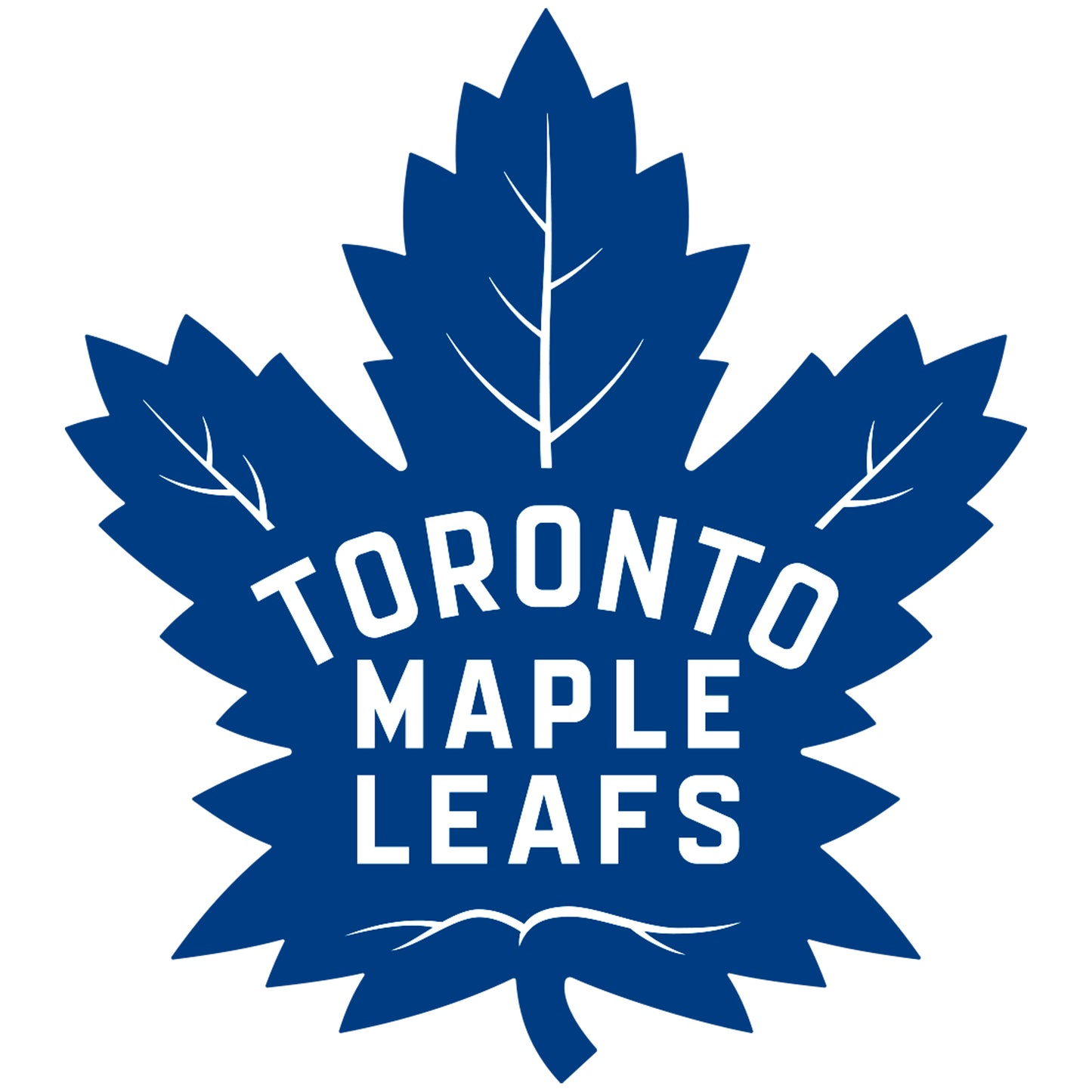 Sheet of 5 -Toronto Maple Leafs:   Logo Minis        - Officially Licensed NHL Removable    Adhesive Decal