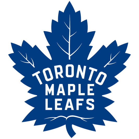 Sheet of 5 -Toronto Maple Leafs:   Logo Minis        - Officially Licensed NHL Removable    Adhesive Decal