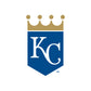 Sheet of 5 -Kansas City Royals:   Logo Minis        - Officially Licensed MLB Removable Wall   Adhesive Decal