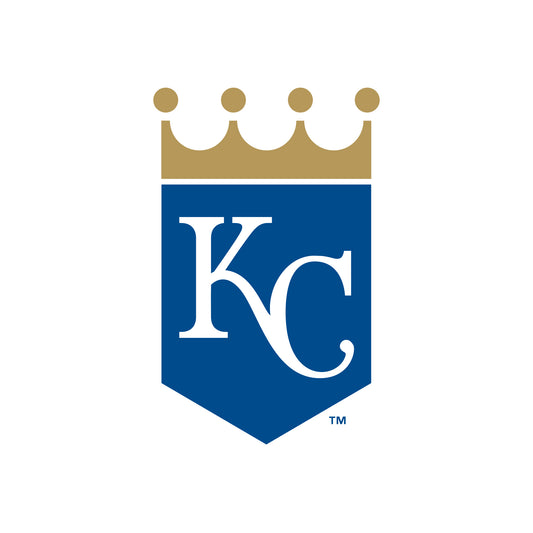 Sheet of 5 -Kansas City Royals:   Logo Minis        - Officially Licensed MLB Removable Wall   Adhesive Decal