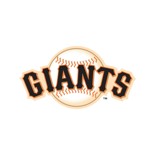 Sheet of 5 -San Francisco Giants:   Logo Minis        - Officially Licensed MLB Removable Wall   Adhesive Decal