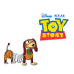 Sheet of 4 -TOY STORY: Slinky Dog Minis        - Officially Licensed Disney Removable Wall   Adhesive Decal