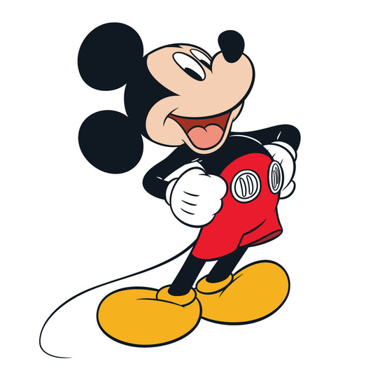 Sheet of 4 -MICKEY MOUSE: MICKEY MOUSE Minis        - Officially Licensed Disney Removable Wall   Adhesive Decal