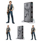 Sheet of 5 -Han Solo Line Art Minis        - Officially Licensed Star Wars Removable    Adhesive Decal