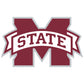 Mississippi State Bulldogs - 5 Logo Minis (Mixed Sizes) - Official NCAA - Reusable Vinyl Decals