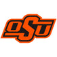 Sheet of 5 -Oklahoma State U: Oklahoma State Cowboys  Logo Minis        - Officially Licensed NCAA Removable    Adhesive Decal