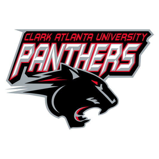 Sheet of 5 -Clark Atlanta U: Clark Atlanta Panthers  Logo Minis        - Officially Licensed NCAA Removable    Adhesive Decal