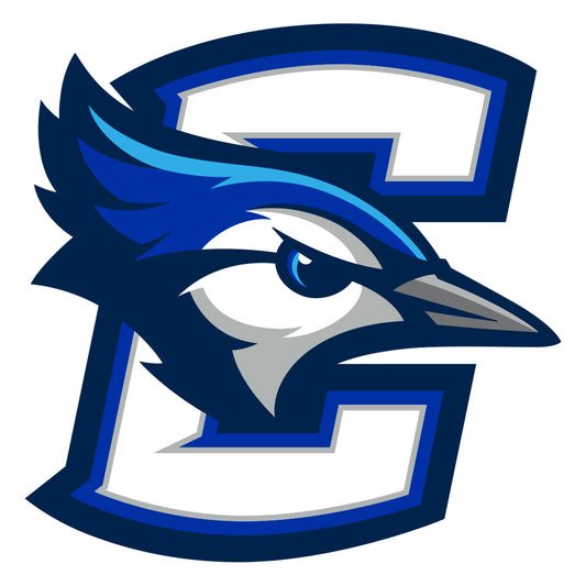 Sheet of 5 -Creighton U: Creighton Blue Jays  Logo Minis        - Officially Licensed NCAA Removable    Adhesive Decal