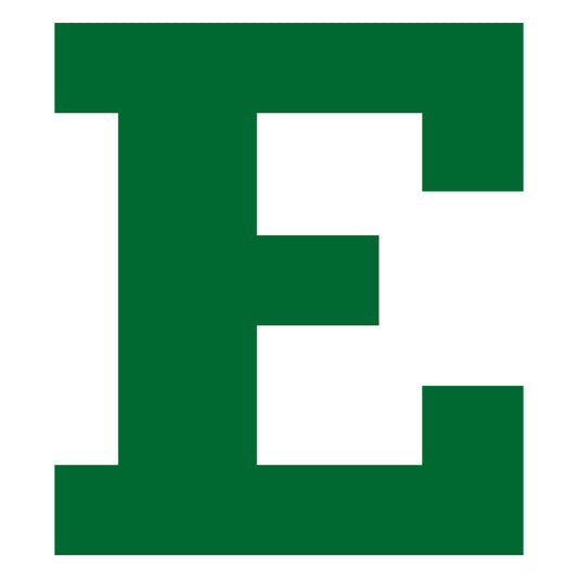 Sheet of 5 -Eastern Michigan U: Eastern Michigan Eagles  Logo Minis        - Officially Licensed NCAA Removable    Adhesive Decal