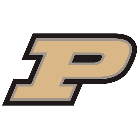 Sheet of 5 -Purdue U: Purdue Boilermakers  Logo Minis        - Officially Licensed NCAA Removable    Adhesive Decal