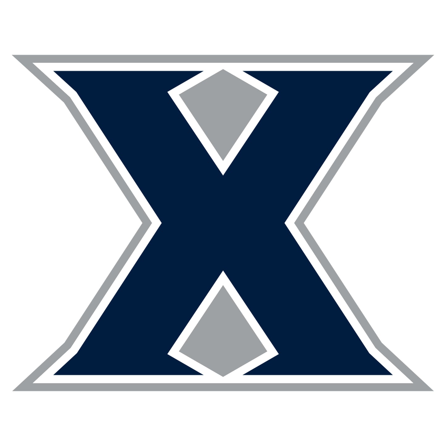 Xavier Musketeers - 5 Logo Minis (Mixed Sizes) - Official NCAA - Reusable Vinyl Decals