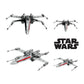 Sheet of 5 - X-Wing Minis        - Officially Licensed Star Wars Removable    Adhesive Decal
