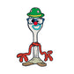 Sheet of 4 -Toy Story: Forky Minis        - Officially Licensed Disney Removable Wall   Adhesive Decal