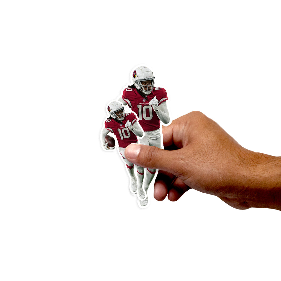 DeAndre Hopkins - 5 Player Minis (Mixed Sizes) - Official NFL - Arizona Cardinals - Reusable Vinyl Decals
