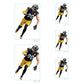 Sheet of 5 -Pittsburgh Steelers: T.J. Watt Player MINIS - Officially Licensed NFL Removable Adhesive Decal