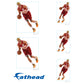 Sheet of 5 -Denver Nuggets: Aaron Gordon MINIS - Officially Licensed NBA Removable Adhesive Decal