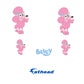 Bluey: Coco Minis - Officially Licensed BBC Removable Adhesive Decal