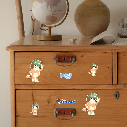Bluey: Grandad Minis - Officially Licensed BBC Removable Adhesive Decal