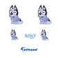 Bluey: Socks Minis - Officially Licensed BBC Removable Adhesive Decal