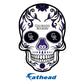 Sheet of 5 -Colorado Rockies: Skull Minis - Officially Licensed MLB Removable Adhesive Decal